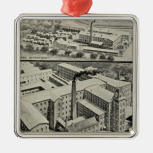 Adorno Metálico Reloj Co de Waterbury