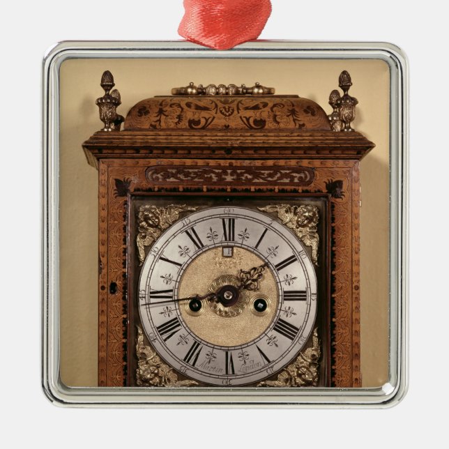 Adorno Metálico Reloj del soporte, c.1700 (Frente)