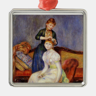 Adorno Metálico Renoir: El Coiffure
