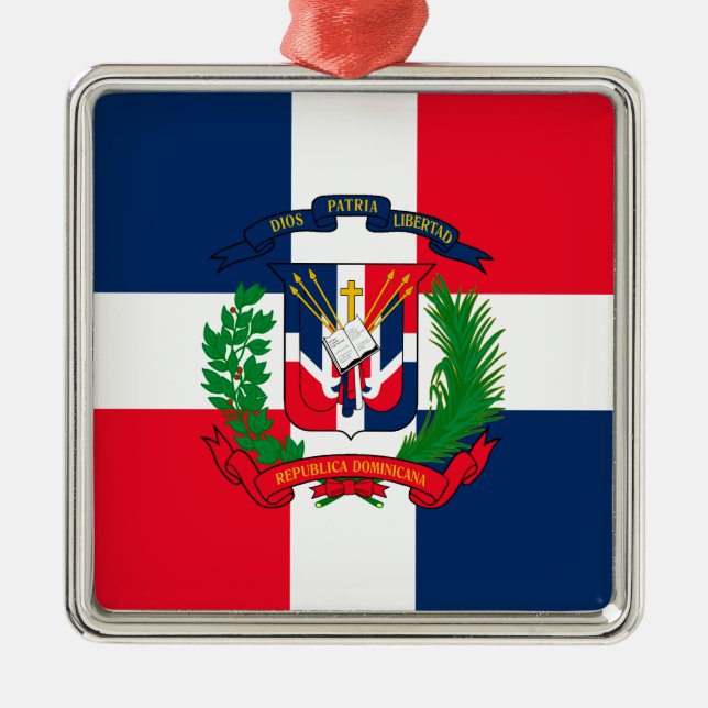 Adorno Metálico República Dominicana (Frente)