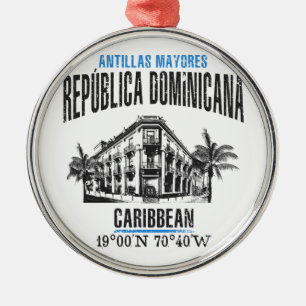 Adorno Metálico República Dominicana