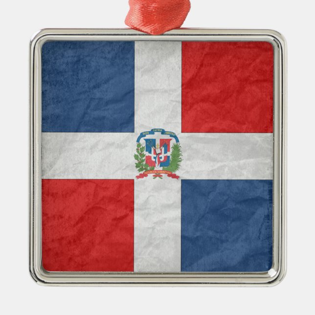 Adorno Metálico República Dominicana (Frente)