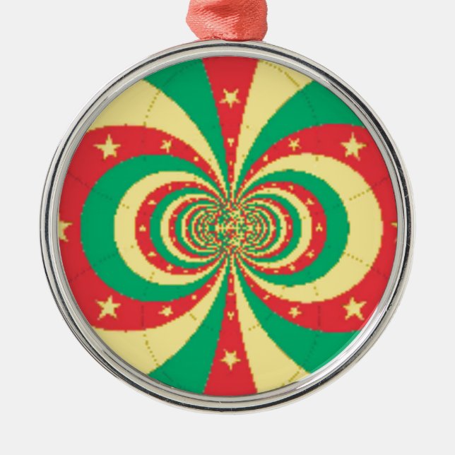 Adorno Metálico République du Cameroun, estrella de cinco puntas (Frente)