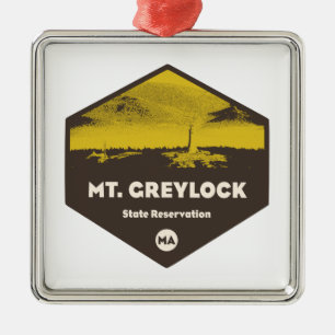 Adorno Metálico Reserva Estatal Mount Greylock Massachusetts