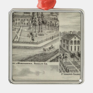 Adorno Metálico Residencia de Milton Thornburgh Fayette Co