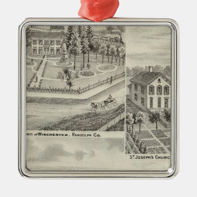 Adorno Metálico Residencia de Milton Thornburgh Fayette Co (Frente)