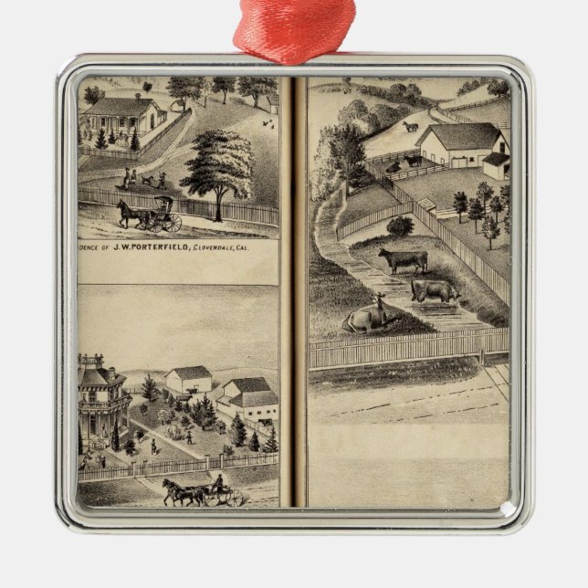 Adorno Metálico Residencias de la malla de DG, JM Bowles (Frente)