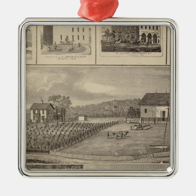 Adorno Metálico Residencias, edificios y iglesias (Frente)