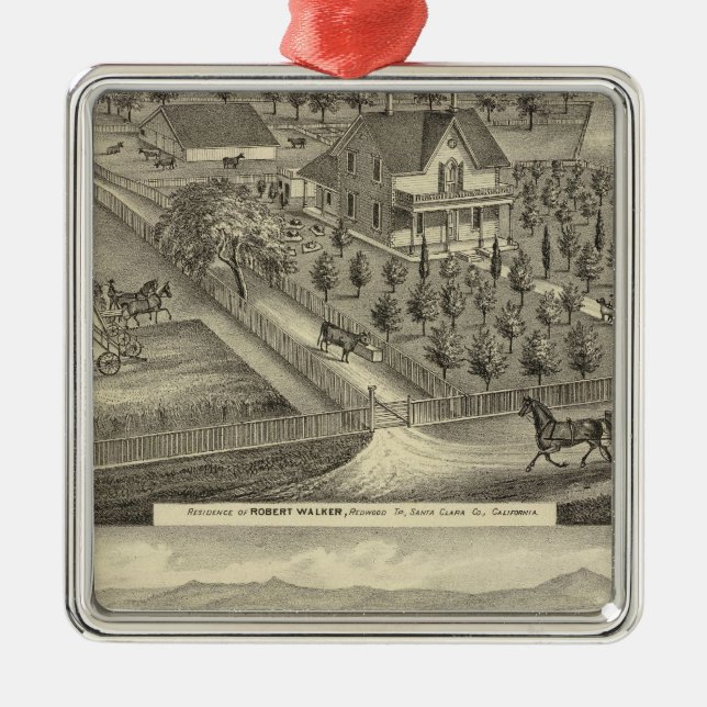 Adorno Metálico Residencias Walker, Ball (Frente)