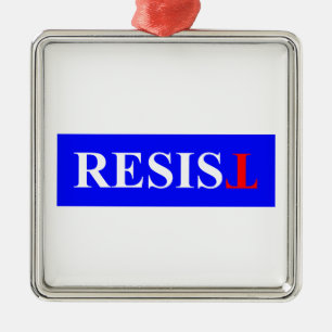 Adorno Metálico Resistir