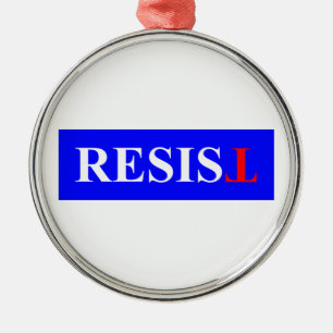 Adorno Metálico Resistir