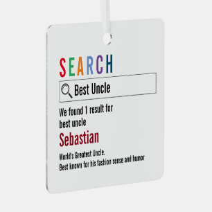 Adorno Metálico Resultado de búsqueda de Internet de novedad Perso