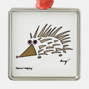 Adorno Metálico Resumen Hedgehog Ornament