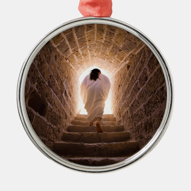 Adorno Metálico Resurrección de Jesucristo (Frente)