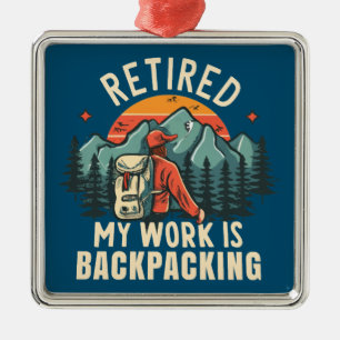 Adorno Metálico Retirado Mi Trabajo Es Mojado