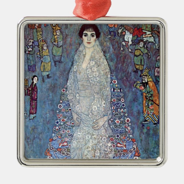 Adorno Metálico Retrato Baronesa Elisabeth Bacchofen Echt, Klimt (Frente)