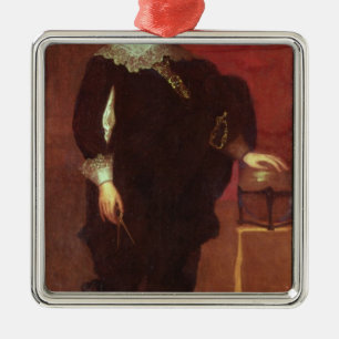 Adorno Metálico Retrato de Abel Janszoon Tasman