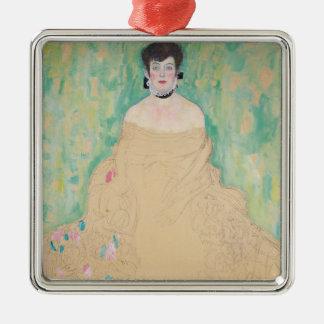 Adorno Metálico Retrato de Amalie Zuckerkandl por Gustav Klimt