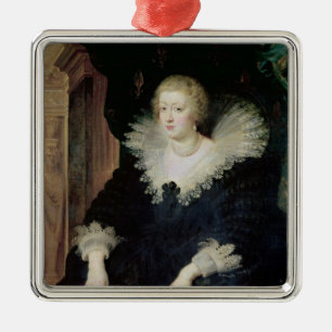 Adorno Metálico Retrato de Anne de Austria c.1622