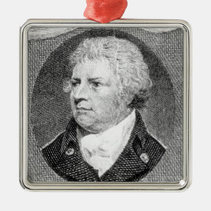 Adorno Metálico Retrato de capitán Thomas Foley