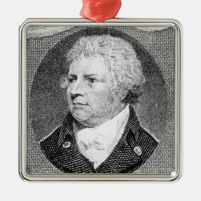 Adorno Metálico Retrato de capitán Thomas Foley (Frente)