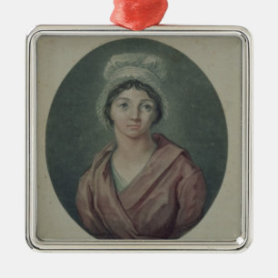 Adorno Metálico Retrato de Charlotte Corday después de 1793