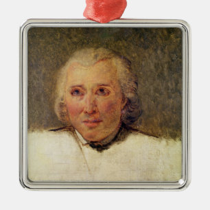 Adorno Metálico Retrato de Enrique Gregorio