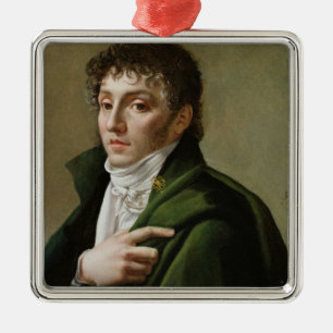 Adorno Metálico Retrato de Etienne-Enrique Mehul 1799