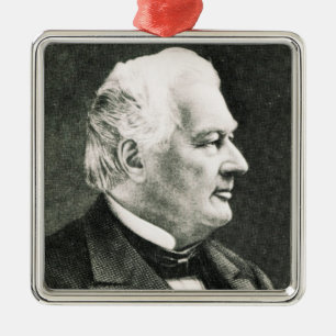 Adorno Metálico Retrato de Fillmore Millard