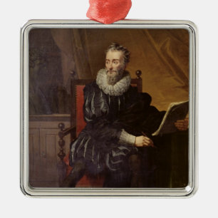 Adorno Metálico Retrato de Francois de Malherbe 1822