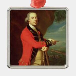Adorno Metálico Retrato de general Thomas Gage, c.1768 (aceite en