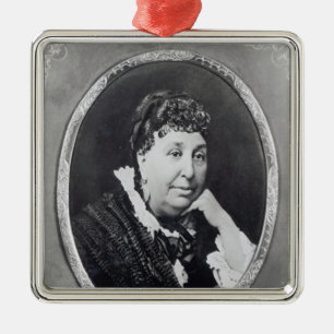 Adorno Metálico Retrato de George Sand