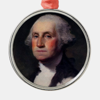 Adorno Metálico Retrato de George Washington 1