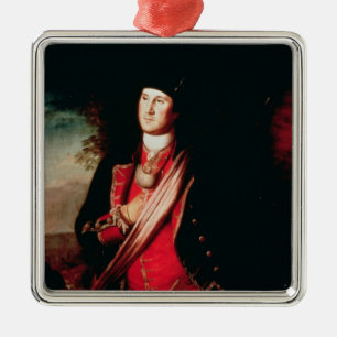 Adorno Metálico Retrato de George Washington 1772