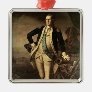 Adorno Metálico Retrato de George Washington, 1779