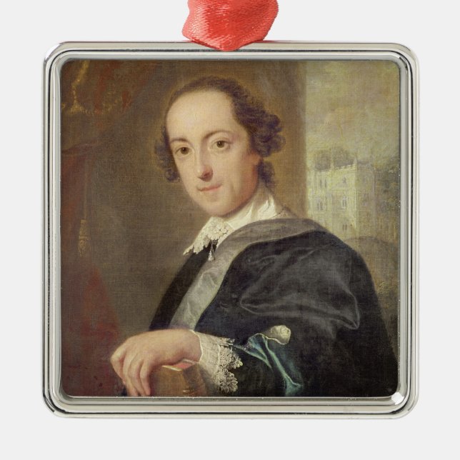 Adorno Metálico Retrato de Horatio Walpole (Frente)