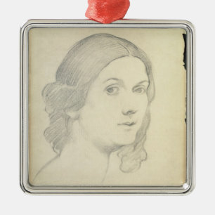 Adorno Metálico Retrato de Isadora Duncan, 1908