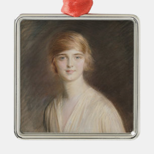 Adorno Metálico Retrato de Jacoba