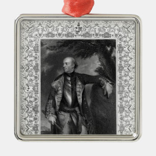 Adorno Metálico Retrato de las maneras de Juan, marqués de Granby