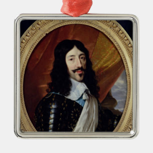 Adorno Metálico Retrato de Louis XIII después de 1610