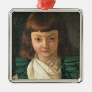 Adorno Metálico Retrato de Louis XVII como niño, 1791