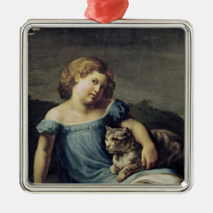 Adorno Metálico Retrato de Louise Vernet como niño, 1818-19