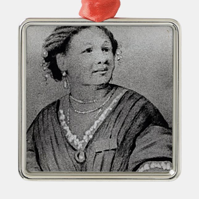 Adorno Metálico Retrato de Maria Seacole (Frente)