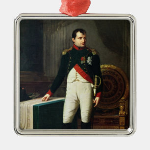 Adorno Metálico Retrato de Napoleon Bonaparte 1809