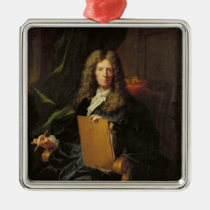 Adorno Metálico Retrato de Pedro Mignard c.1690