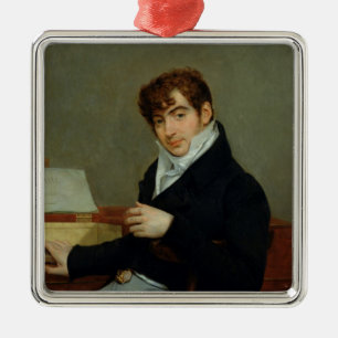 Adorno Metálico Retrato de Pedro Zimmermann 1808