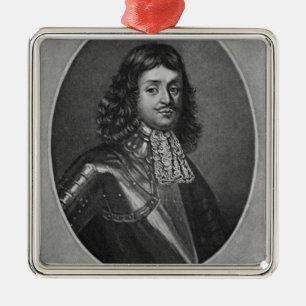 Adorno Metálico Retrato de sir Richard Stainer