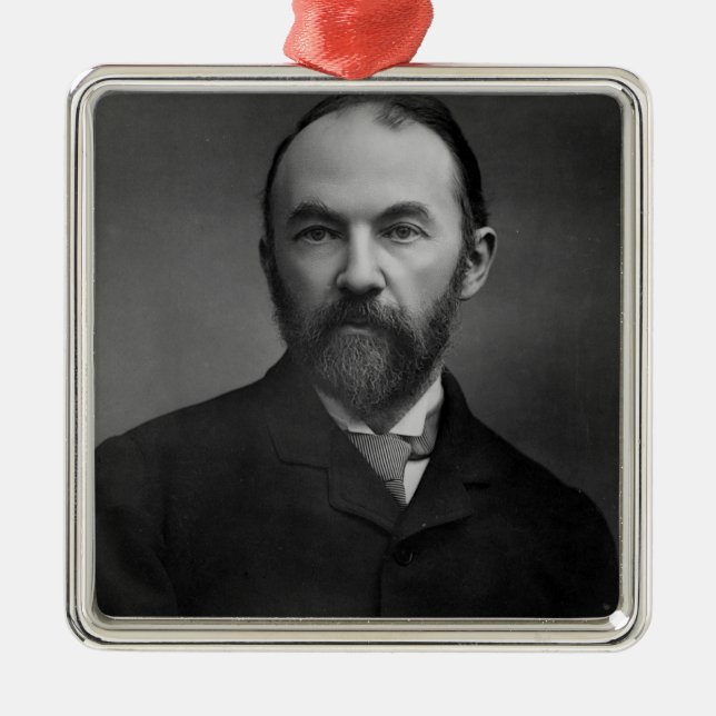 Adorno Metálico Retrato de Thomas Hardy (Frente)