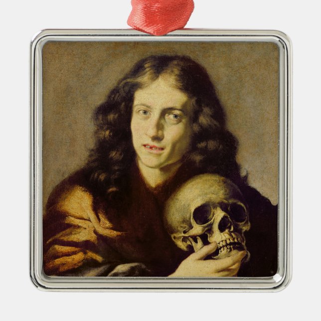 Adorno Metálico Retrato de un hombre (Frente)