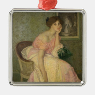 Adorno Metálico Retrato de una chica joven, 1906